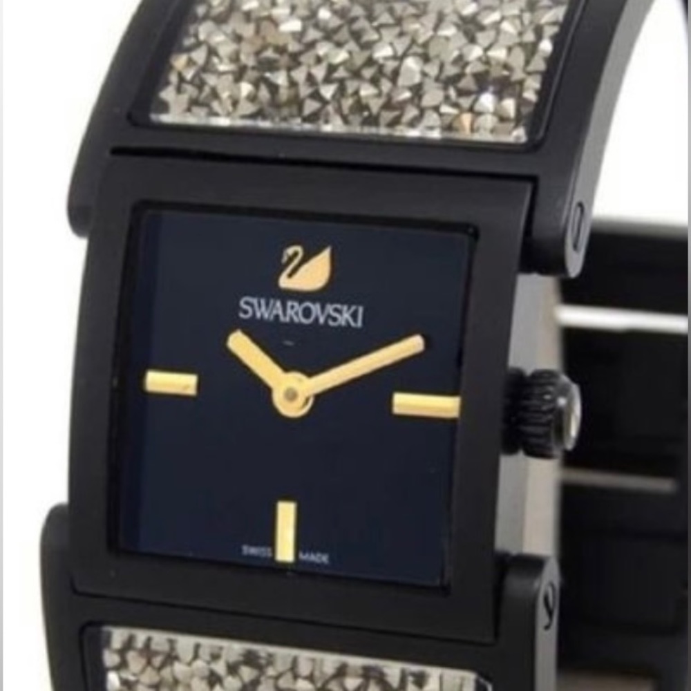 Swarovski Crystalline Bangle Watch 5027136 Swiss Stainless 30M